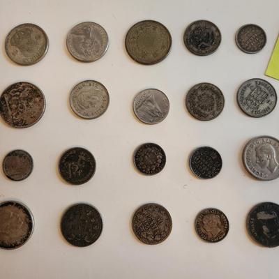 Silver Content Foreign Coins