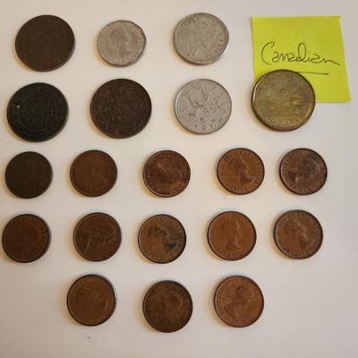 Grouping of Canadian Coins