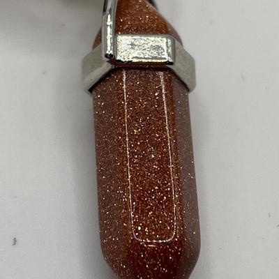 Sand stone necklace and bracelet