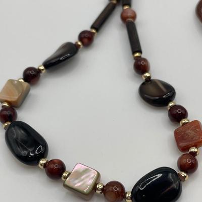 Natural gemstone jewelry