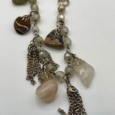 Natural gemstone jewelry