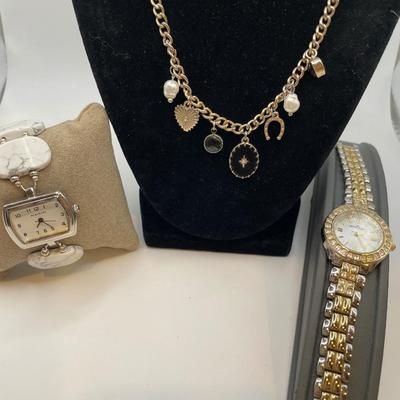 Vintage watches and Loft necklace