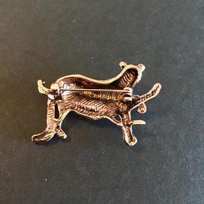 Sale Photo Thumbnail #79: Very nice  rose gold Tone leopard brooch
Please see attached photos