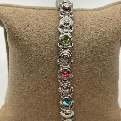 Vintage silver tone bracelets