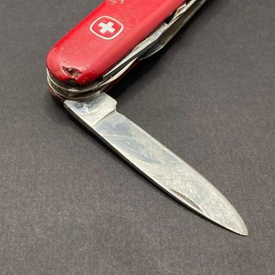 LOT 30: Vintage Wenger Delemont Switzerland Folding Pocket Utility Knife