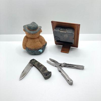 LOT 35: Vintage Adventure / Outdoor Collectibles - Rocks / Stones, Shells, Camping, Tools and More