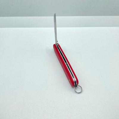 LOT 36: Vintage Victorinox Swiss Made Single Blade Folding Utility Knife, Pair of Sheffield Folding Knives, Columbia Folding Utility Tool...