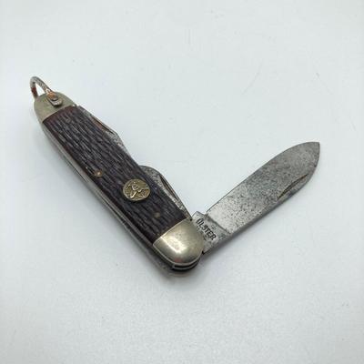 LOT 37: Antique / Vintage Pocket Knives - German Made A.W. Bradshaw & Sons and Ulster U.S.A. Scout