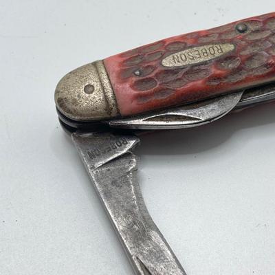 LOT 38: Vintage Robeson 642214 Folding Pocket Knife