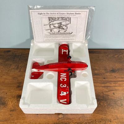 LOT 49: Diecast 1953 Ford F-100 Pick Up in Original Box and Wings of Texaco Diecast "The Duck" 1936 Keystone - Loening Commuter...