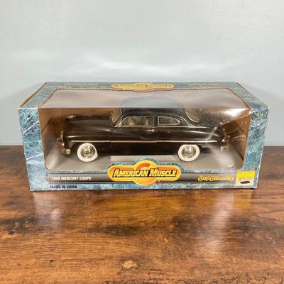 LOT 52: 1949 Maisto Diecast Ford Special Edition in Original Box and Diecast Ertl Collectibles / American Muscle 1949 Mercury Coupe in...