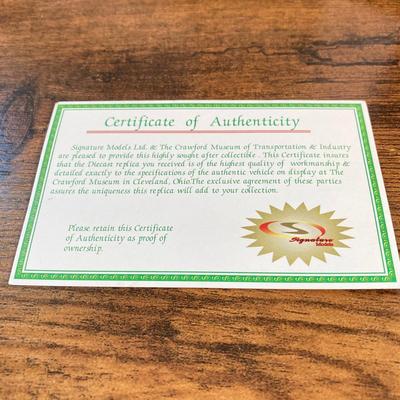 LOT 53: Diecast Collectible Cars in Original Boxes - Excellence 1965 Alfa Romero Giulia Sprint GTA and Sun Star 1963 Studebaker Avanti