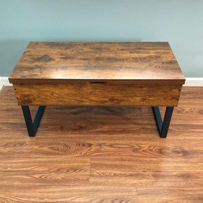 LOT 56: Lift Top Coffee Table with Storage