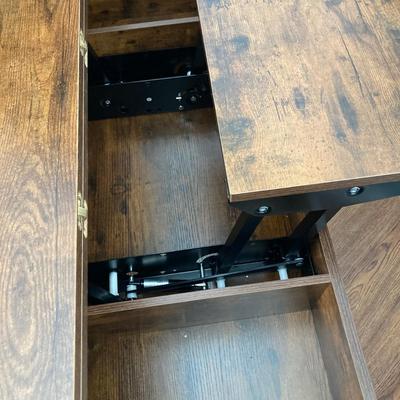 LOT 56: Lift Top Coffee Table with Storage