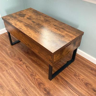 LOT 56: Lift Top Coffee Table with Storage
