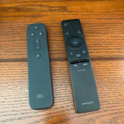 LOT 57: 65 Inch Toshiba Fire TV Model No. 65C350LU LED LCD Television with Sound Bar and Remotes