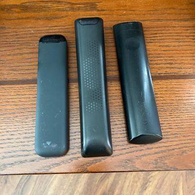 LOT 57: 65 Inch Toshiba Fire TV Model No. 65C350LU LED LCD Television with Sound Bar and Remotes