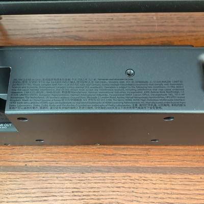 LOT 57: 65 Inch Toshiba Fire TV Model No. 65C350LU LED LCD Television with Sound Bar and Remotes