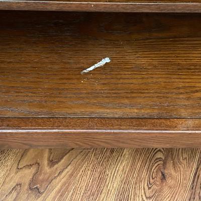 LOT 58: 60 Inch Wood TV Stand / Entertainment Cabinet with Storage