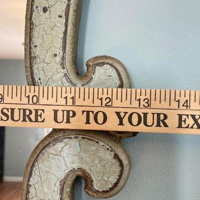 LOT 60: Sweet Home Decor Collection - Wall Mirror, Lamp, Cafe de la Tour Paris France Wall Clock and Accent Table