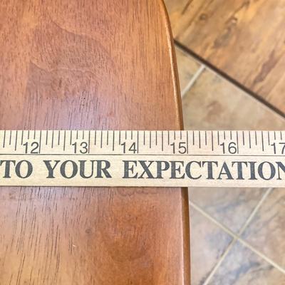 LOT 62: Wooden TV Tray / Table Set with Holding Stand