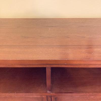 LOT 67: Wooden Media Chest