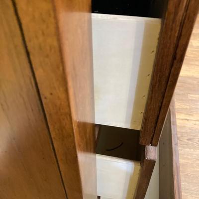 LOT 67: Wooden Media Chest