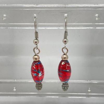 LOT 69: Collection of Handcrafted Dangle Style Earrings and More - 18 Pairs