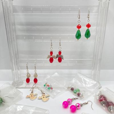 LOT 70: Dangle Style Earrings Collection - 18 Pairs