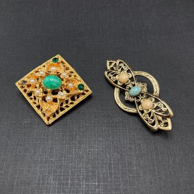 LOT 75: Vintage Brooch / Pin Collection