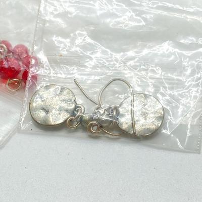 LOT 76: Eighteen Pairs of Earrings - Handcrafted, Dangle and More