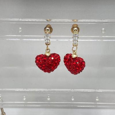 LOT 76: Eighteen Pairs of Earrings - Handcrafted, Dangle and More