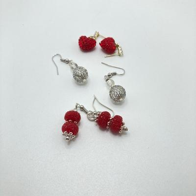 LOT 76: Eighteen Pairs of Earrings - Handcrafted, Dangle and More