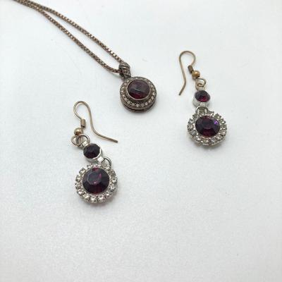 LOT 78: Vintage Jewelry Collection - Pendant Necklaces, Chains and Earrings (925 Silver and More)