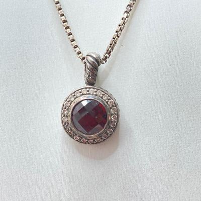 LOT 78: Vintage Jewelry Collection - Pendant Necklaces, Chains and Earrings (925 Silver and More)