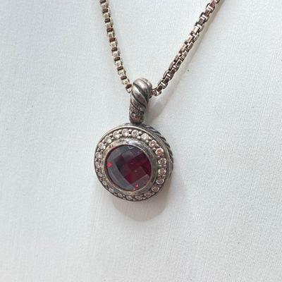 LOT 78: Vintage Jewelry Collection - Pendant Necklaces, Chains and Earrings (925 Silver and More)