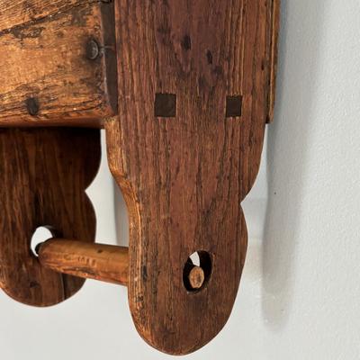 LOT 82: Vintage Primitive Grain Scoop