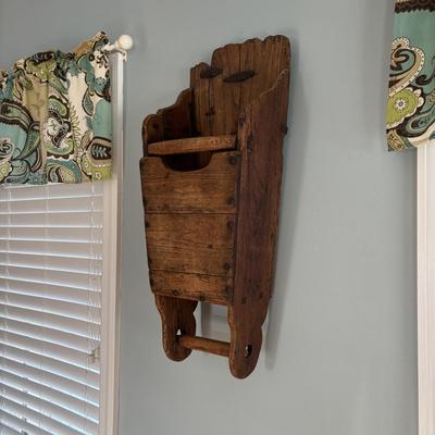 LOT 82: Vintage Primitive Grain Scoop