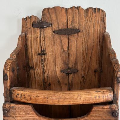 LOT 82: Vintage Primitive Grain Scoop