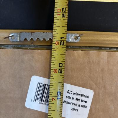 LOT 84: MCM Style Starburst Wall Clock, Glass Frog Votive Candle Holder, Joy Susan Wristlet Home Decor Wall Mirror, Women's...