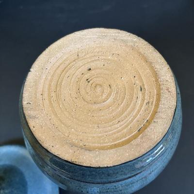 LOT 88: Glazed Stoneware Pottery Collection: Mugs Bowls Jar, Signed & Unsigned