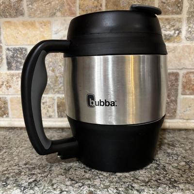 LOT 101: Large Wooden Bowl (21" x 11"), Yeti Mugs & Can Holders, All-Clad, Grill Basket, Cheese Board, Peculator Coffee Pot