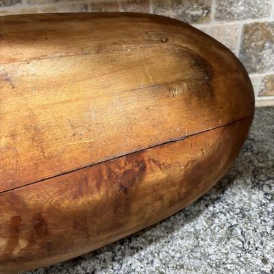 LOT 101: Large Wooden Bowl (21" x 11"), Yeti Mugs & Can Holders, All-Clad, Grill Basket, Cheese Board, Peculator Coffee Pot