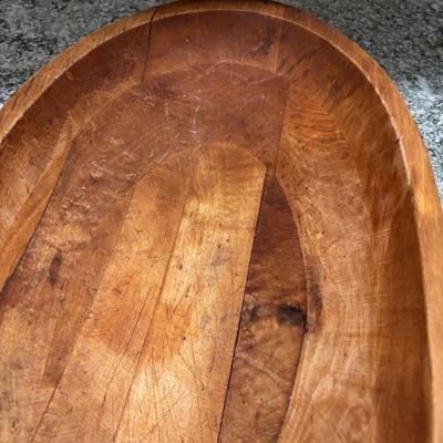 LOT 101: Large Wooden Bowl (21" x 11"), Yeti Mugs & Can Holders, All-Clad, Grill Basket, Cheese Board, Peculator Coffee Pot