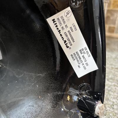 LOT 102: Kitchen Aid Stand Mixer Model KSM150PSOB