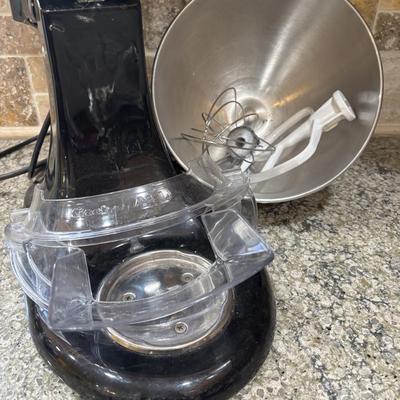 LOT 102: Kitchen Aid Stand Mixer Model KSM150PSOB