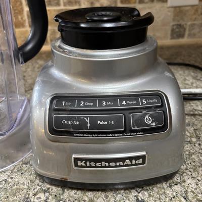 LOT 103: Kitchen Aid Food Processor & Blender