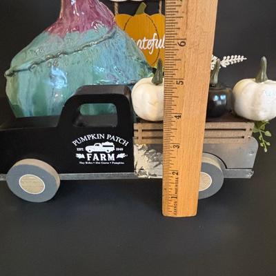 LOT 107: Fall Home Decor featuring a Handcrafted Glazed Pottery Vase/Vessel