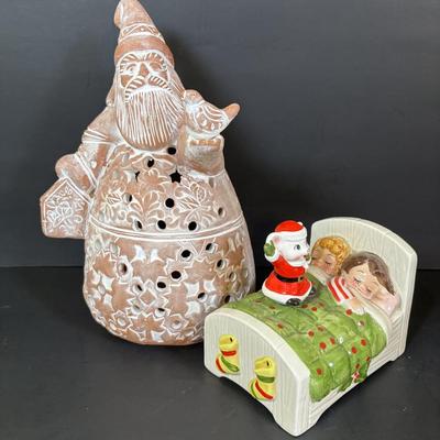 LOT 112: Holiday Collectibles: Miniature Peanuts Book & Charlie Brown Tree, NECA Snow Miser Bobble Head, Disney Ornaments, Gourd...