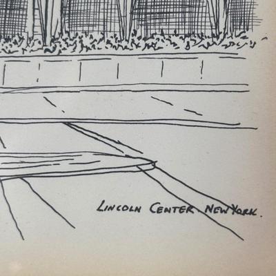 LOT 126: Bill Sheppard Signed & Dated Postcard Size Etchings of New York